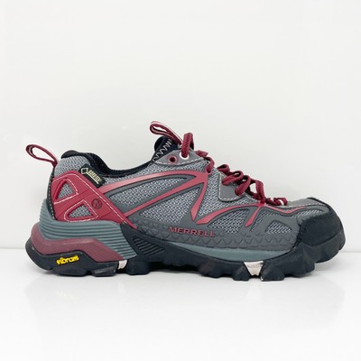 

Merrell Womens Capra Sport Gore Tex J32474 Серые кроссовки для походов Размер 5, Серый, Capra Sport Gore Tex