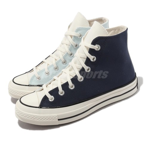 

Converse Chuck 70 High Navy Blue White Мужская повседневная обувь унисекс для образа жизни A04969C, Синий, Chuck 70 Hi