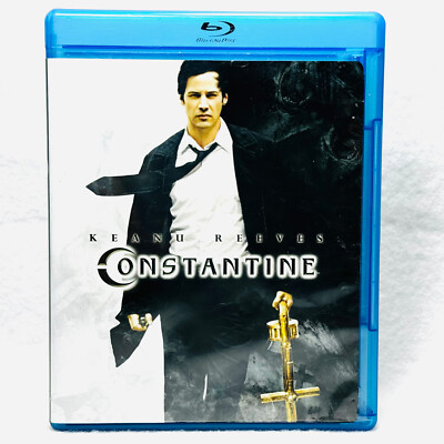 Constantine Blu-ray Disk Movie Keanu Reeves 2005