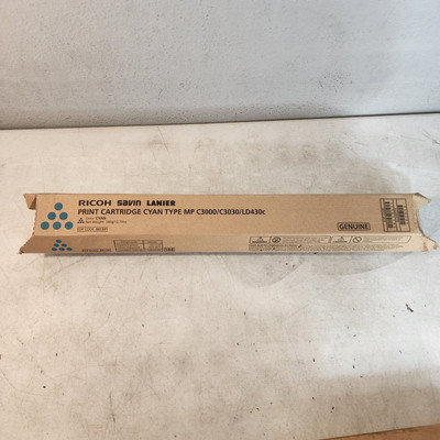 Ricoh 841341 Cyan Toner MP C3000 Genuine New OEM Boxed