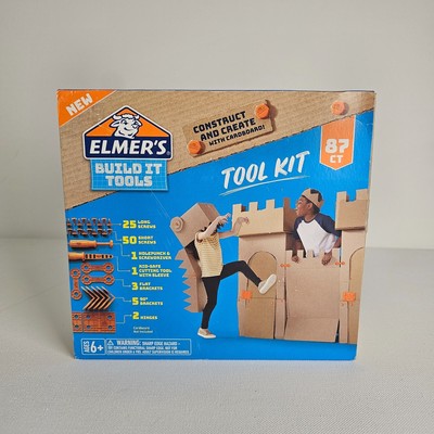 Elmer's Build It Tools Construct and Create with Cardboard Starter Set