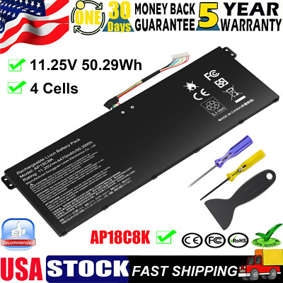 AP18C8K Laptop Battery For ACER Aspire 5 A514-52 Swift 3 SF314-42 SF314-57 FAST