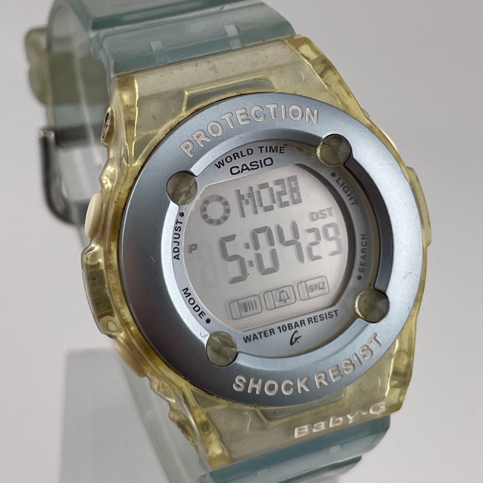 Casio Baby-G Watch BG-1302 World Time Timer Alarm Chronograph 37mm Case