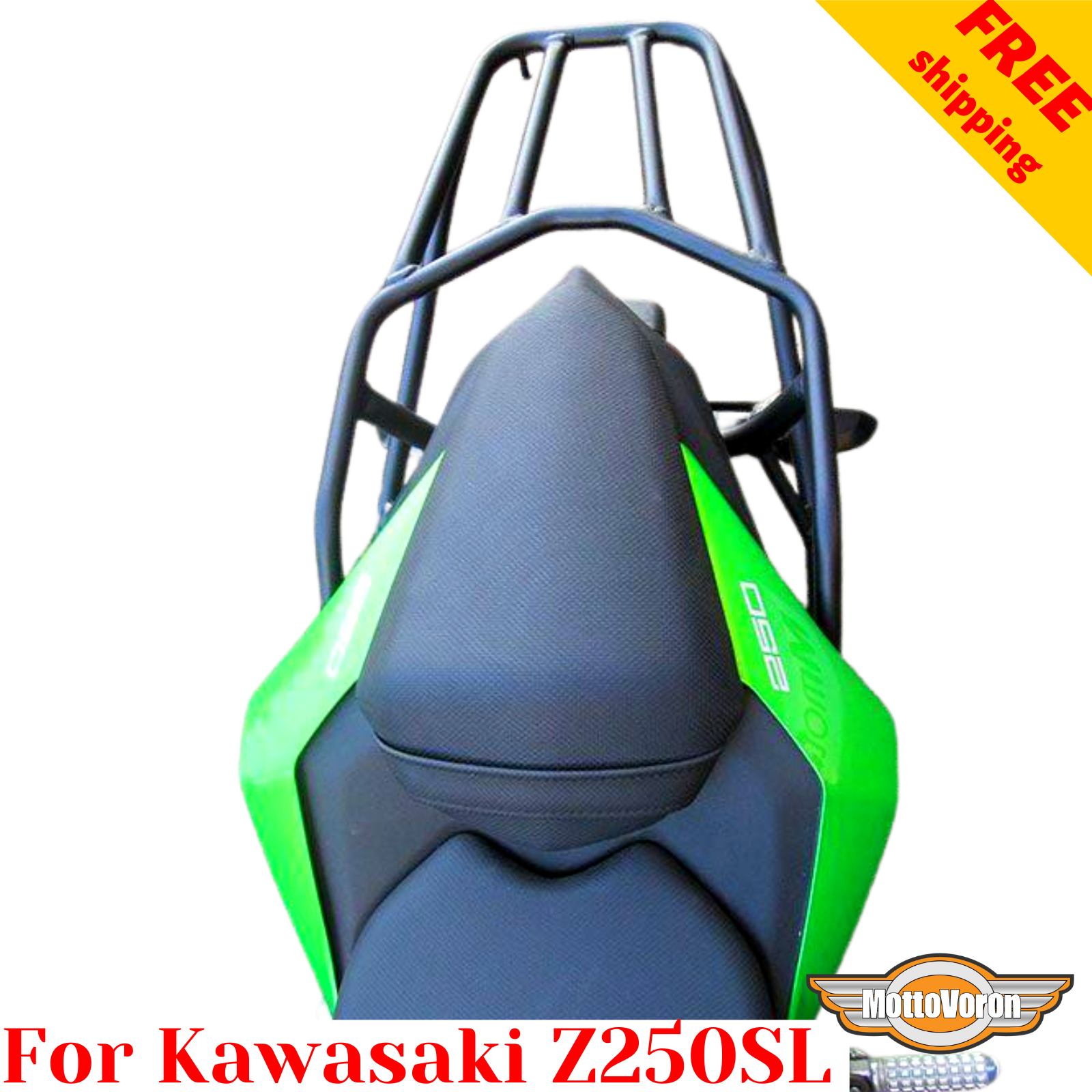 For Kawasaki Z250SL Rear luggage rack Z250 SL Kawasaki Rear rack