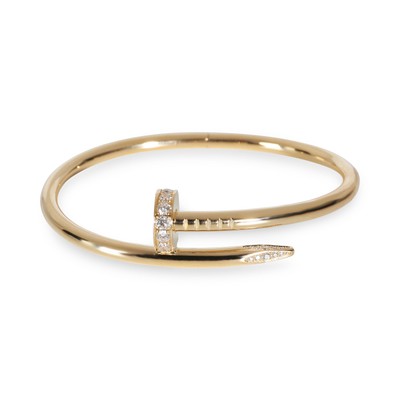 Cartier Juste Un Clou Bracelet (Yellow Gold, Diamonds)