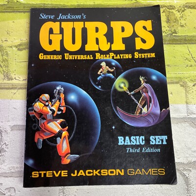 Steve Jacksons GURPS Generic Universal Role Playing System Basic Set 3rd Edition
