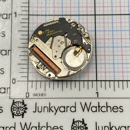 Timex Korea One Jewel Quartz Watch Movement Repairs Parts