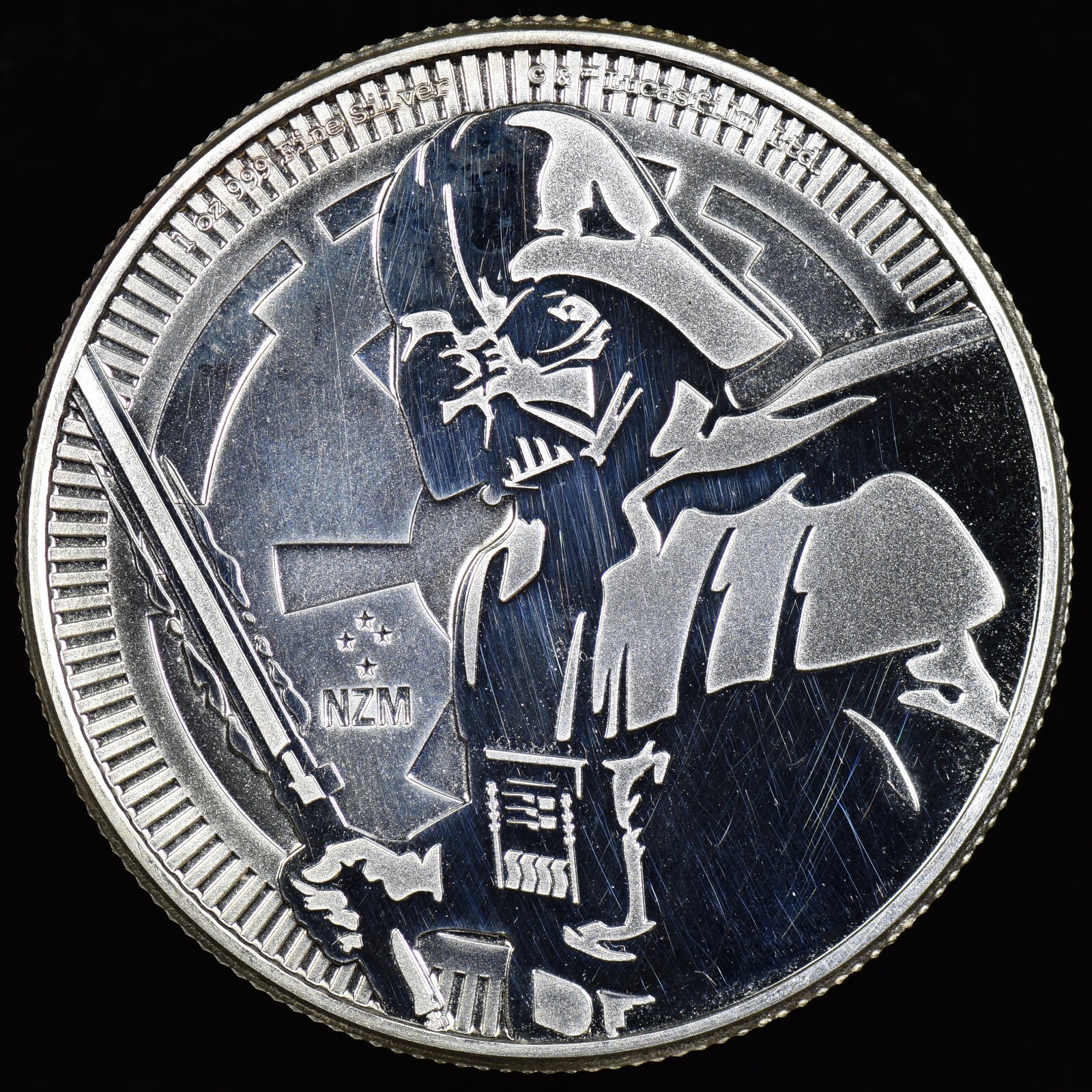 2019 1 OZ SILVER COIN ✪ DARTH VADER ✪ STAR WARS NEW