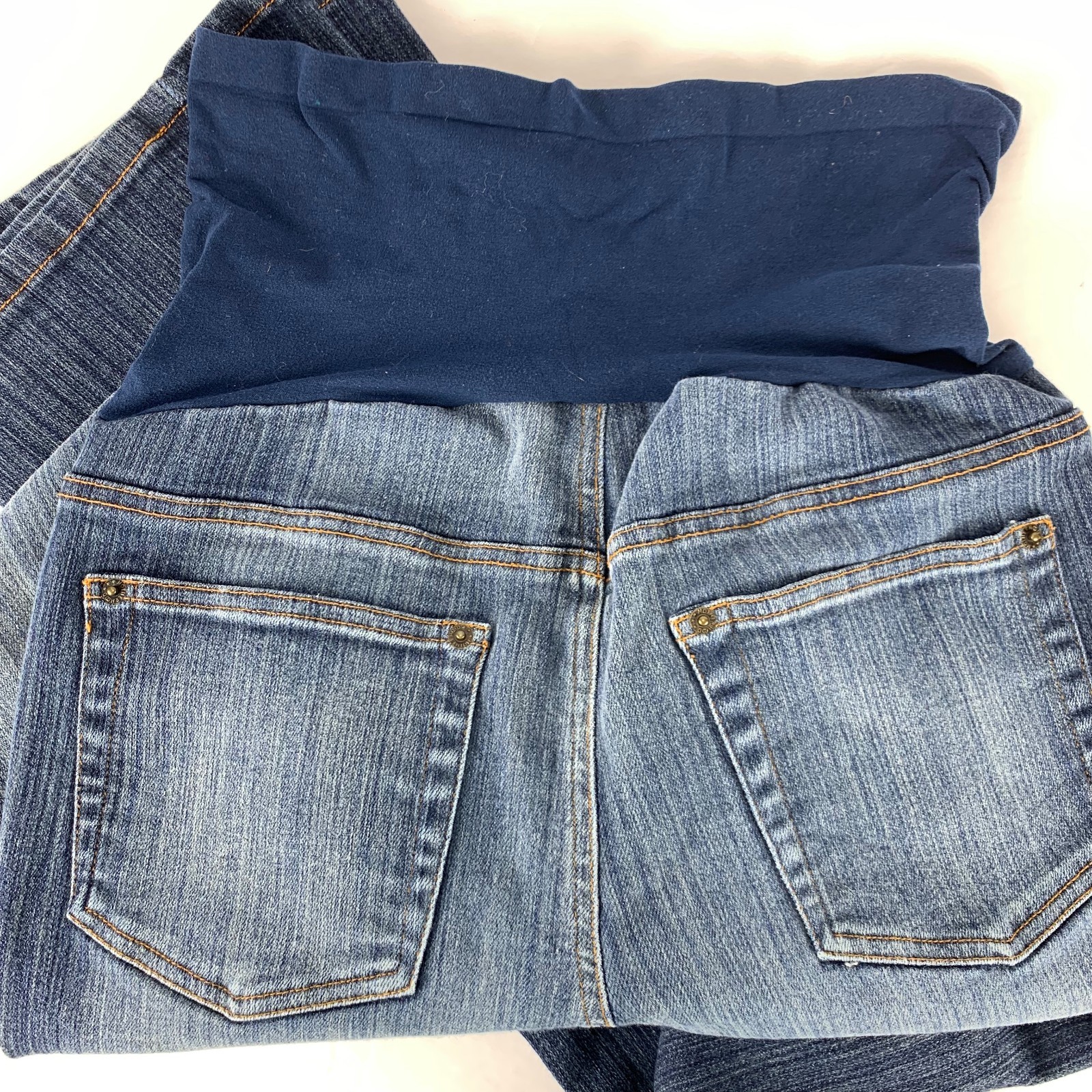 Motherhood Maternity Small Jeans Bootcut SUPER STRETCH Dark Wash