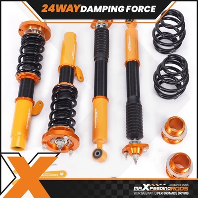 24 Click Damper Coilovers Shock Springs Lower Kit for BMW E46 328 325 330 98-05