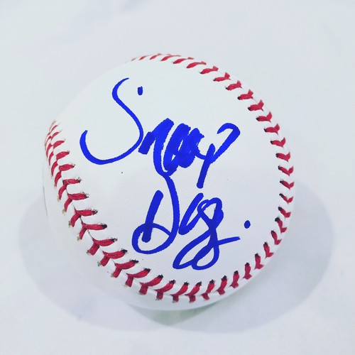 Snoop Dogg Signed Rawlings Official Major League Baseball Beckett BAS Autograph
