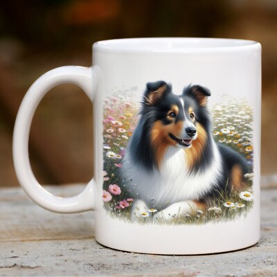 Shetland Sheepdog Mug, Sheltie - Ideal Gift Present Birthday Christmas
