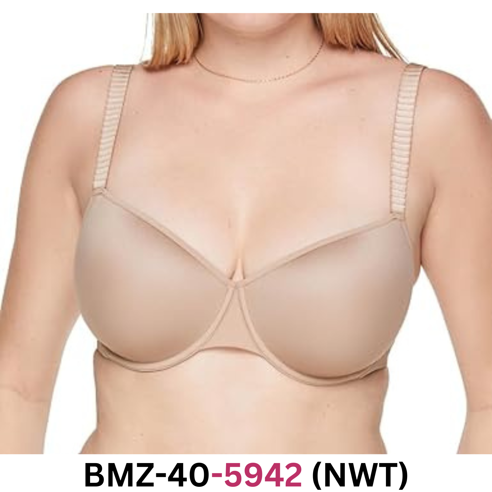 ThirdLove Classic T-Shirt Bra That Molds to Your Shape with No-Show Line Bra 40F