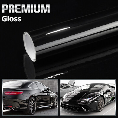 *Gloss Glossy Vinyl Car Laptop Wrap Sticker Decal Air Release Bubble Free Film