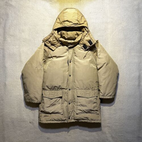 Vintage 70s EMS Down Puffer Parka Jacket Small W/ Hood | eBay Vintage 70s EMS Down Puffer Parka Jacket Small W/ Hood | eBay