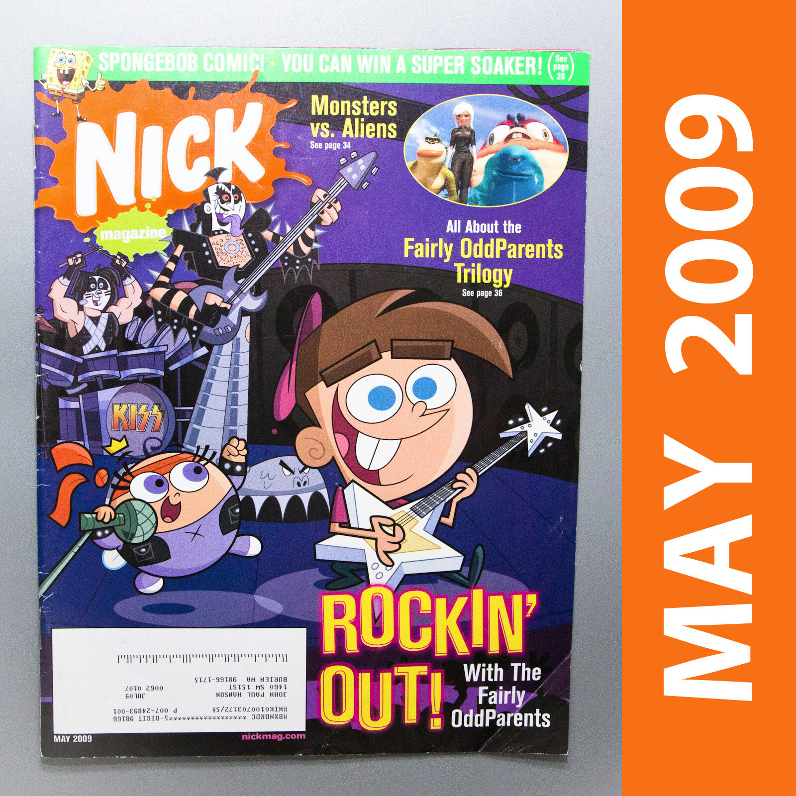 Vtg NICK Nickelodeon Magazine Issue # 152 | MAY 2009