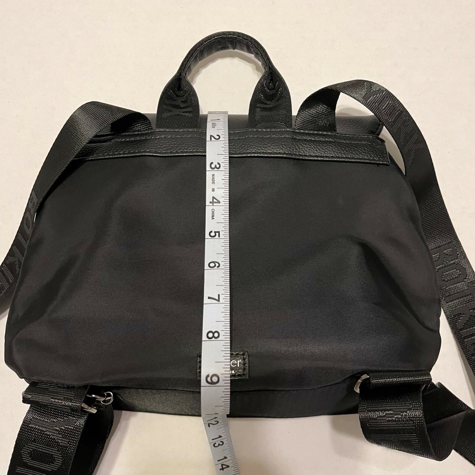 Botkier Trigger Mini Nylon Backpack Great Pre-Owned Condition Black