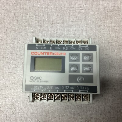 SMC CEU1-D Counter Module - A++ FAST USA SHIPPING! - #3566 FML PT14