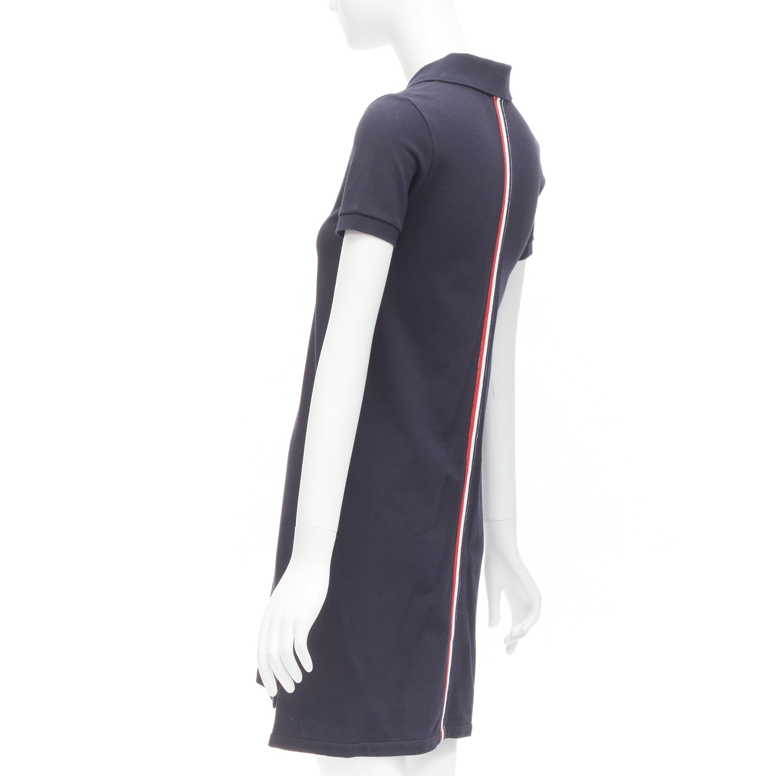 オールインワン・サロペット Thom Browne Pique Cotton Polo Dress Thom Browne A-line Cotton Piqué Polo Dress, White | ModeSens
