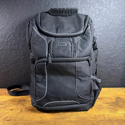 USA Gear S17 Black Ripstop Nylon DSLR Camera Laptop Backpack Large