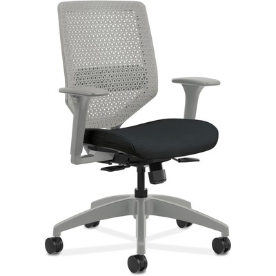 HON Solve Seating Charcoal Mid-back Task Chair (svr1ailc10tk)