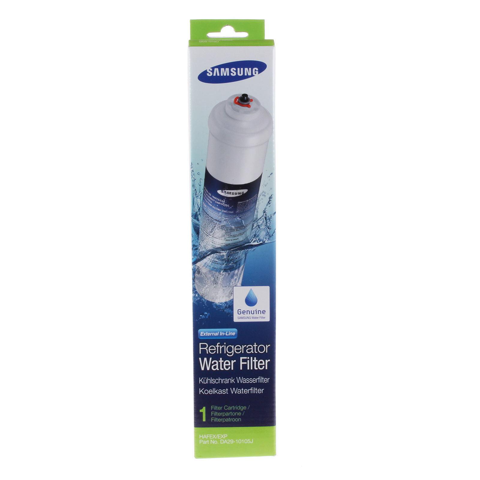 Genuine Samsung Aqua Pure Fridge Water Filter Cartridge DA2910105J