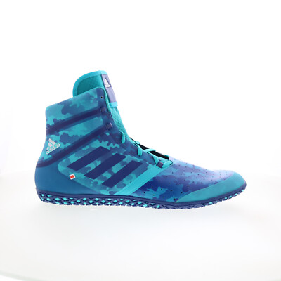 Adidas Flying Impact BY1581 Mens Blue Synthetic Athletic Wrestling Shoes