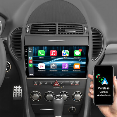 For Mercedes Benz SLK-Class 2004-2010 Android 13.0 Radio Apple CarPlay GPS Wifi