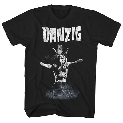 DANZIG cd lgo Glenn Goats Head MAN ON CROSS Official SHIRT 2XL New lucifuge gods