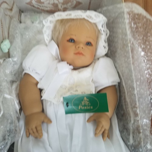 Annette Himstedt baby Annchen puppen kinder 1990/91. Barefoot Babies NIB