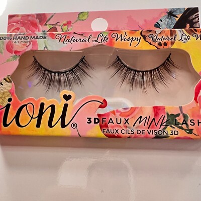 Ioni Eyelashes 3D Faux Mink Lashes Various Collections - Reusable 100% Handmade