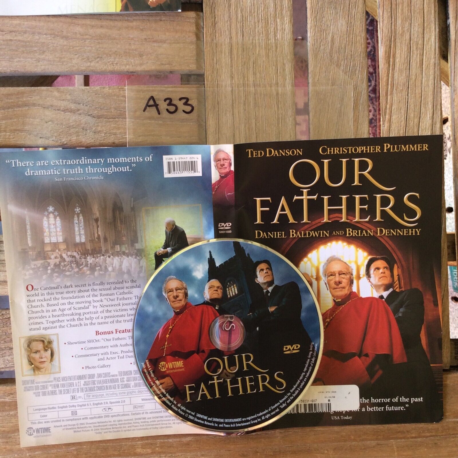 Our Fathers (DVD, 2005) No Case No Tracking #A33 Our Fathers (DVD, 2005) No Case No Tracking #A33