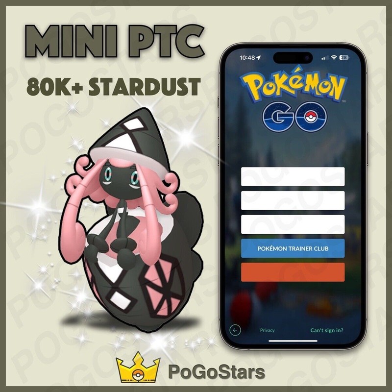 Pokémon PTC GO - Shiny Tapu Lele - 80K Stardust✨Read Description
