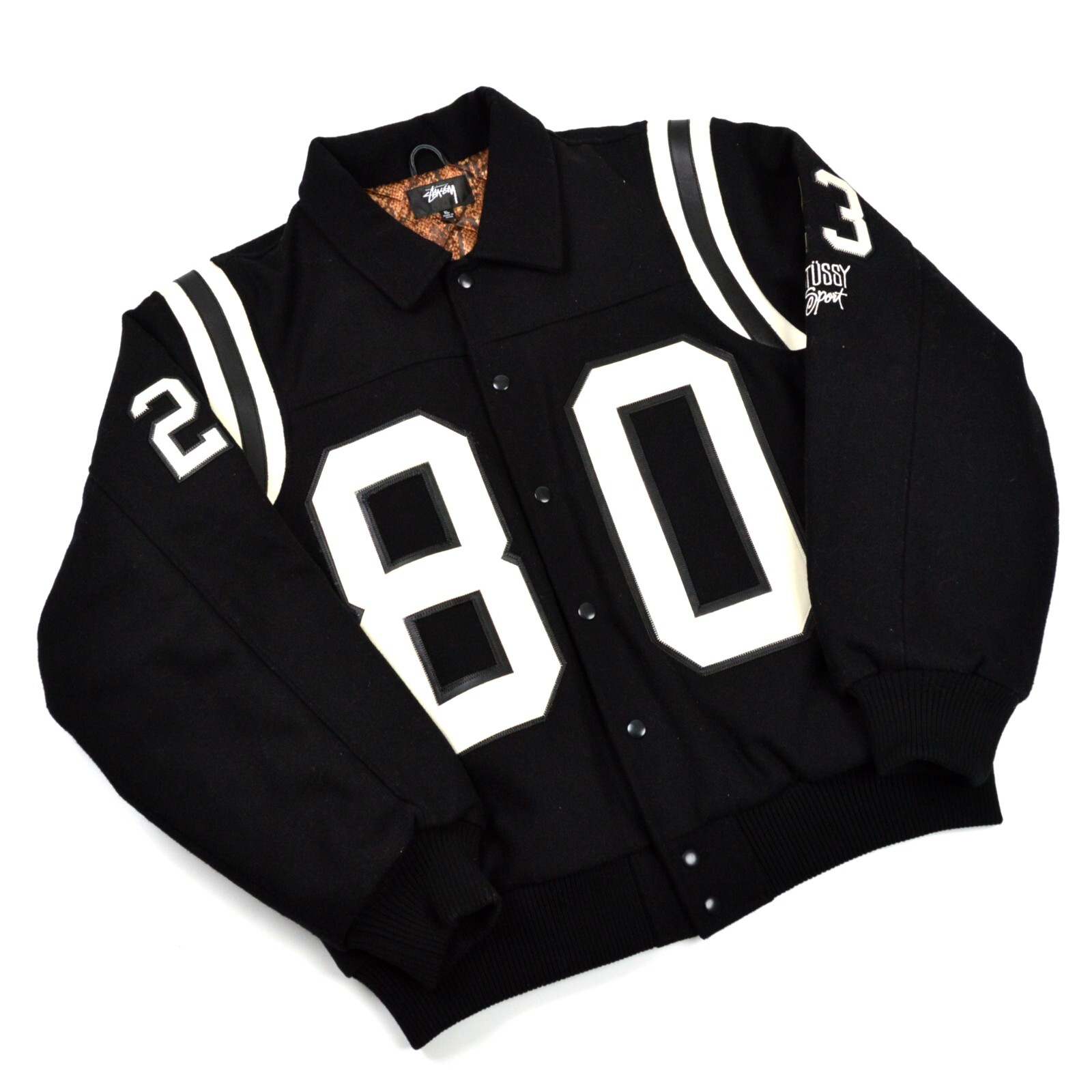 ジャケット・アウター STUSSY 22AW CASENTINOWOOL VARSITY JACKET STUSSY 22AW CASENTINOWOOL VARSITY JACKET