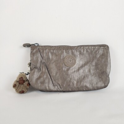 Kipling Creativity Large Pouch Nylon Popping Metallic Glow Keychain AC7248