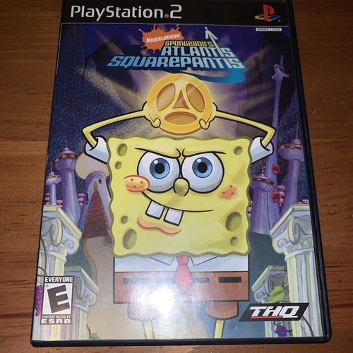 PlayStation2 - PS2★SPONGEBOB ATLANTIS SQUAREPANTIS 海外版 Spongebob Atlantis Squarepantis - Playstation 2 – Nostalgia
