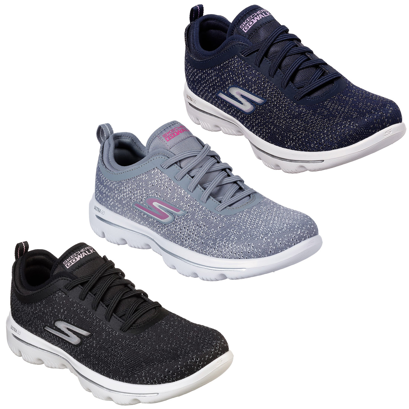 skechers go walk womens lightweight shoes