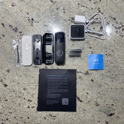 Blink Video Doorbell Unused Mount New Sync 2 Module Mini Camera