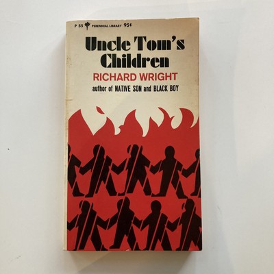 uncle toms children richard wright first paperback 1965 rare fire & figure cover