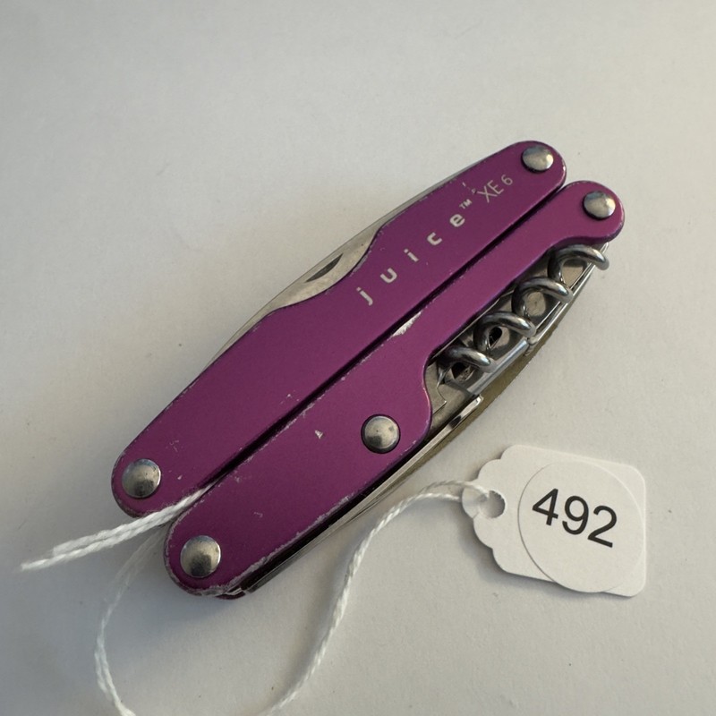Leatherman Juice XE6 Plier Scissor Multi-Tool Pocket Knife Stainless  EDC #492