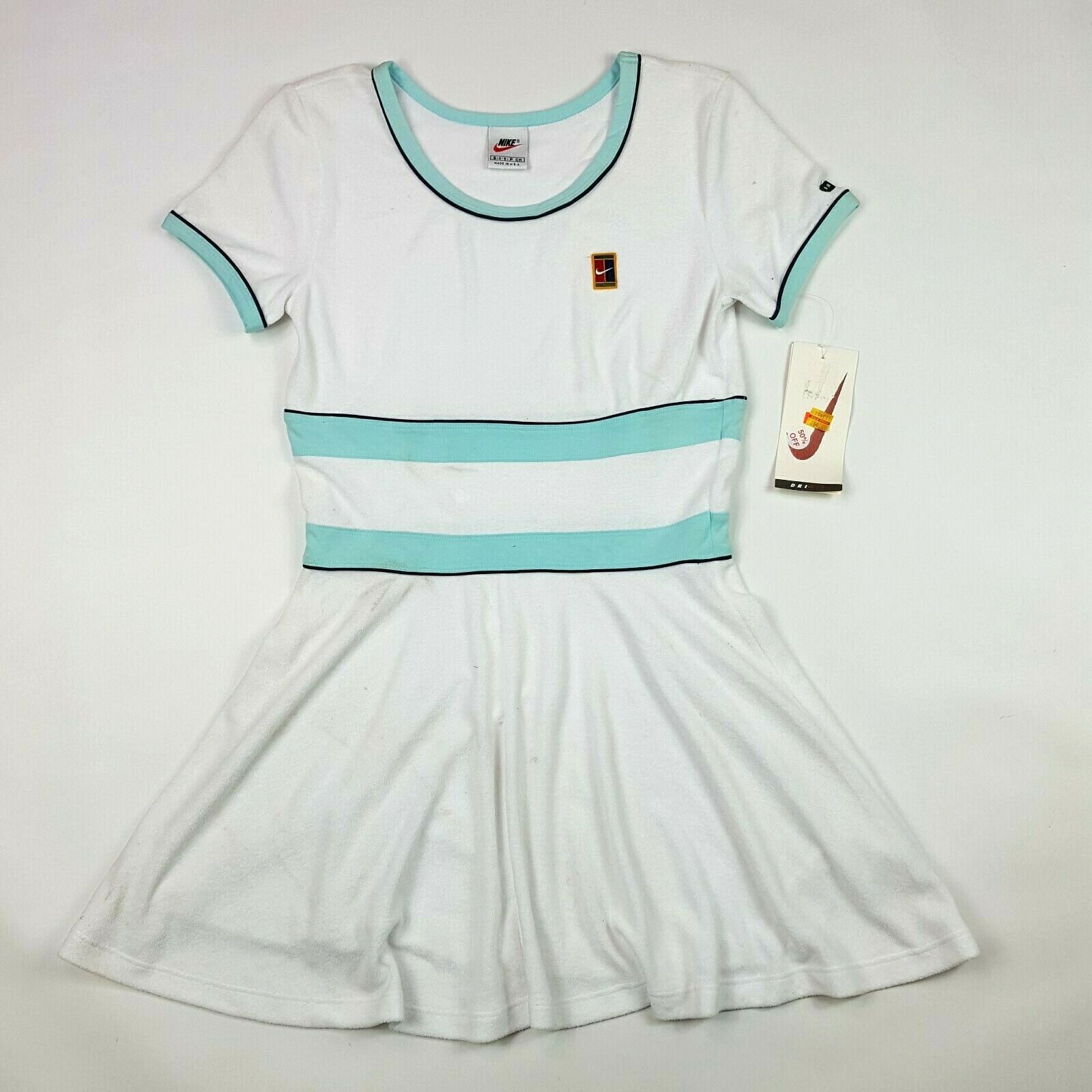 VTG 90s Nike Challenge Court Women's Size S Tennis Athletic Dress Dri Fit  Skirt | eBay