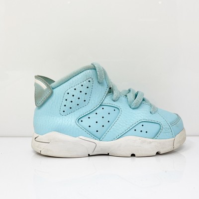 

Nike Boys Air Jordan 6 645127-407 Синяя повседневная обувь Кроссовки Размер 8C, Синий, Air Jordan 6