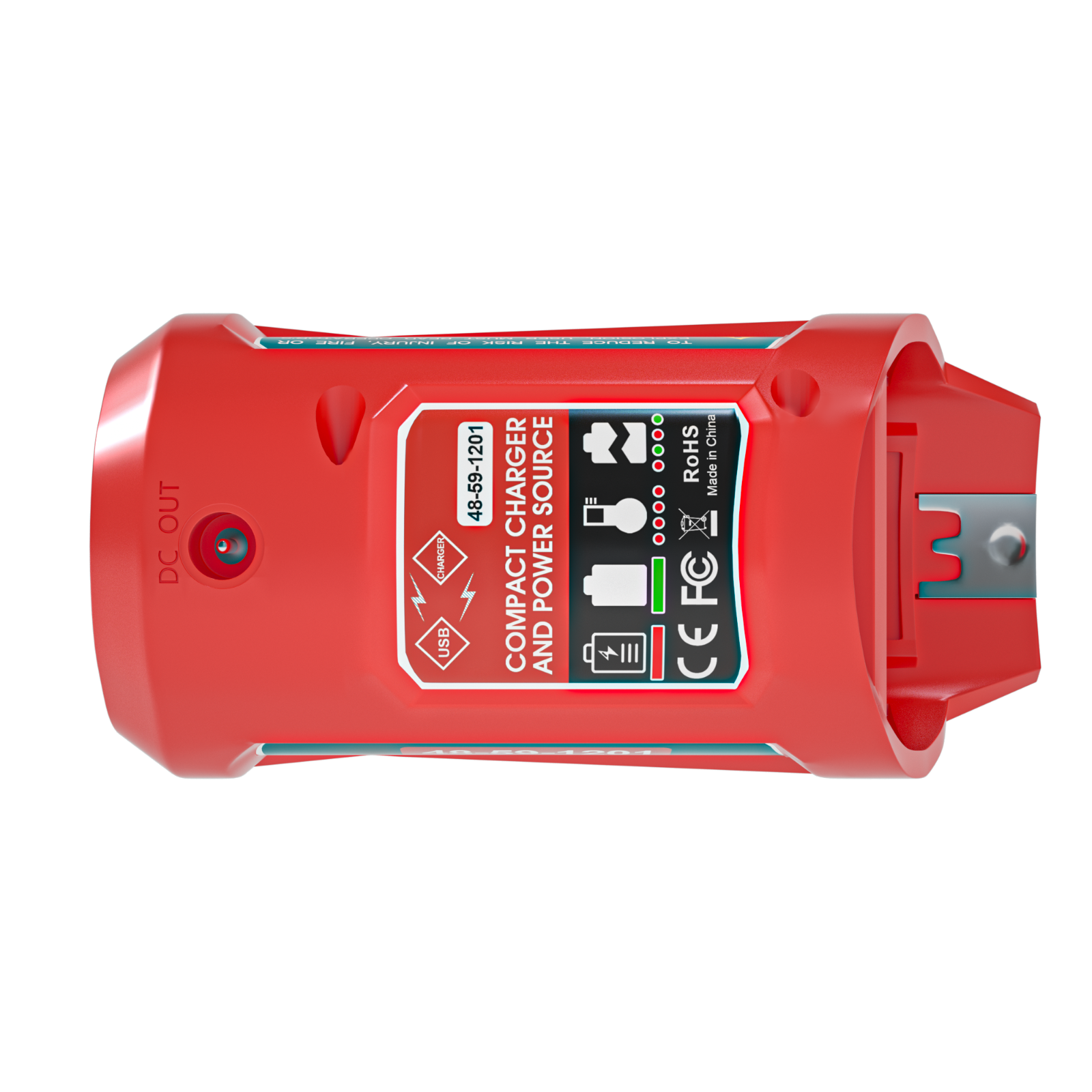 M12 USB Power Source for Milwaukee 12V USB Battery Charger Portable Power Supply