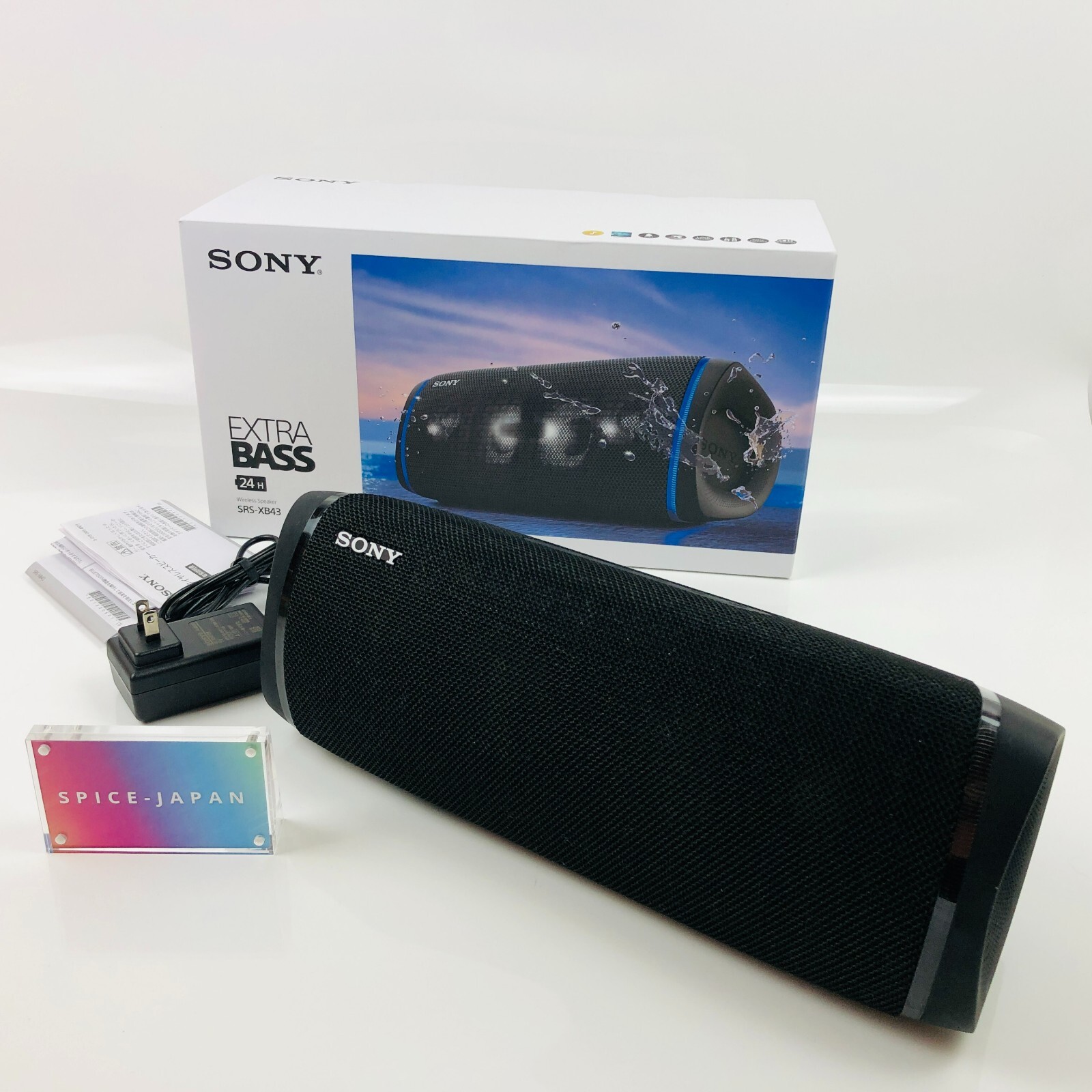 美品 SONY SRS−XB43 ブラック SRS-XB43 | アクティブスピーカー／ネックスピーカー | ソニー