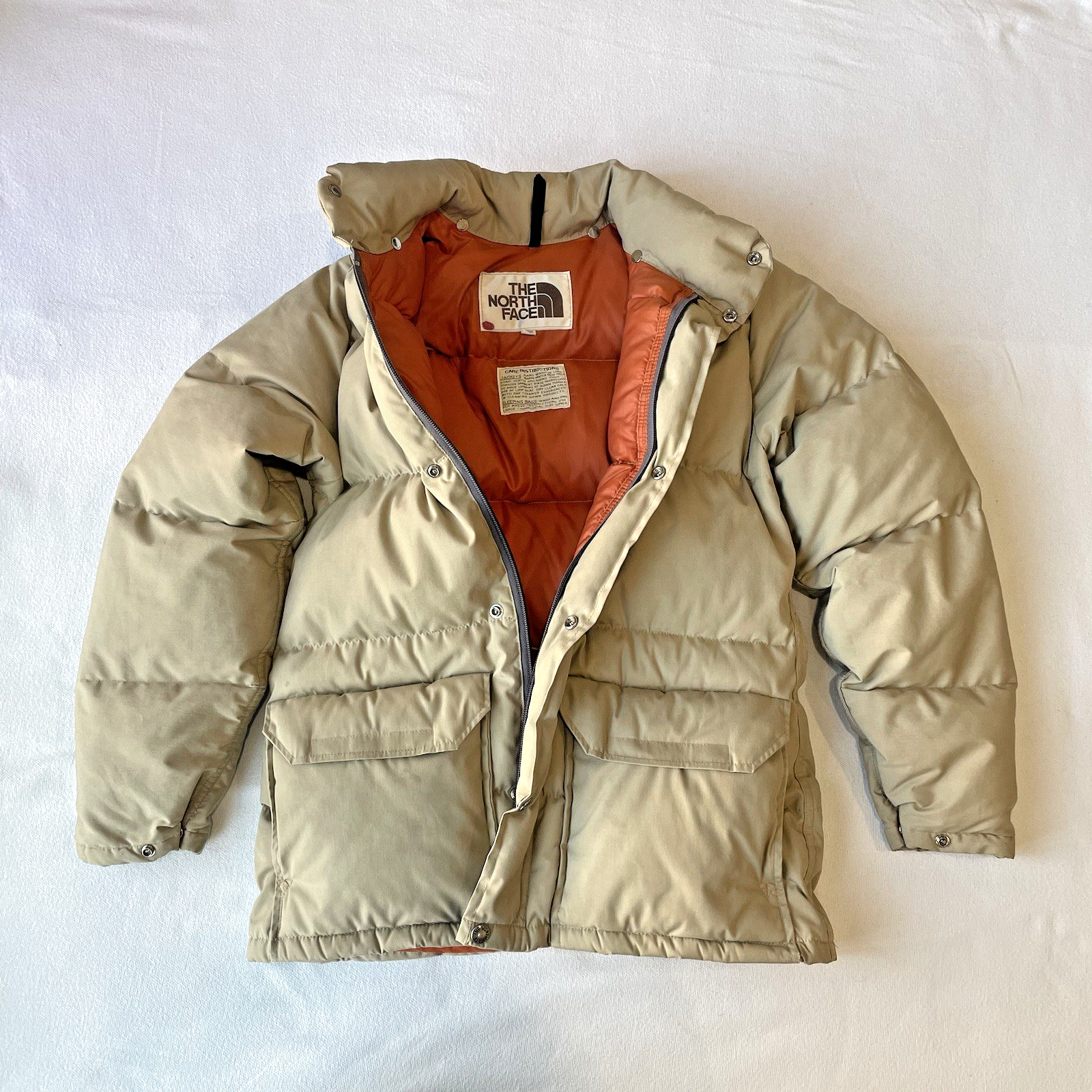 ジャケット・アウター 70s The North Face puffer down jacket Vintage 70s 80s The North Face Goose Down Puffer Jacket Blue