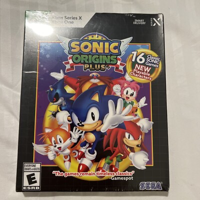 New Sonic Origins Plus (Xbox Series X, Xbox One) *Brand New, Sealed*