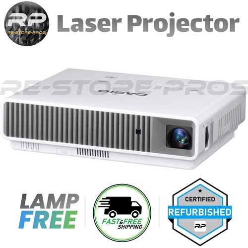 Casio XJM141 Lamp Free DLP Laser Projector 2500 ANSI Lmns HDMI 3D