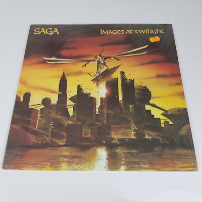 Saga Images At Twilight 1979 Vinyl LP EX Record Rock Maze ML-8002 Shrink Rock