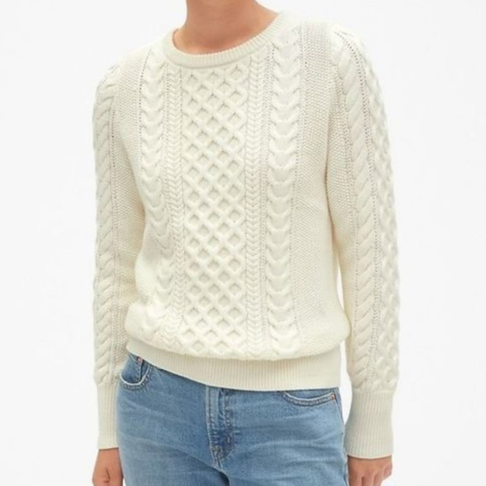 白タグ GAP Wool Shetland Sweater 白タグ GAP Wool Shetland Sweater