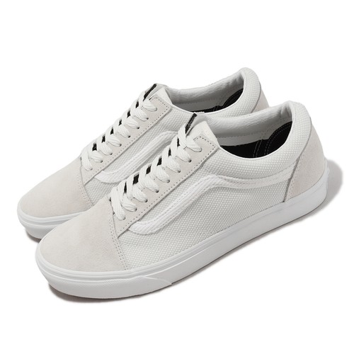 

Vans Old Skool Blanc De Blacnc Белая мужская повседневная обувь унисекс Sneaker VN0A4BW2JVY, Белый, Old Skool
